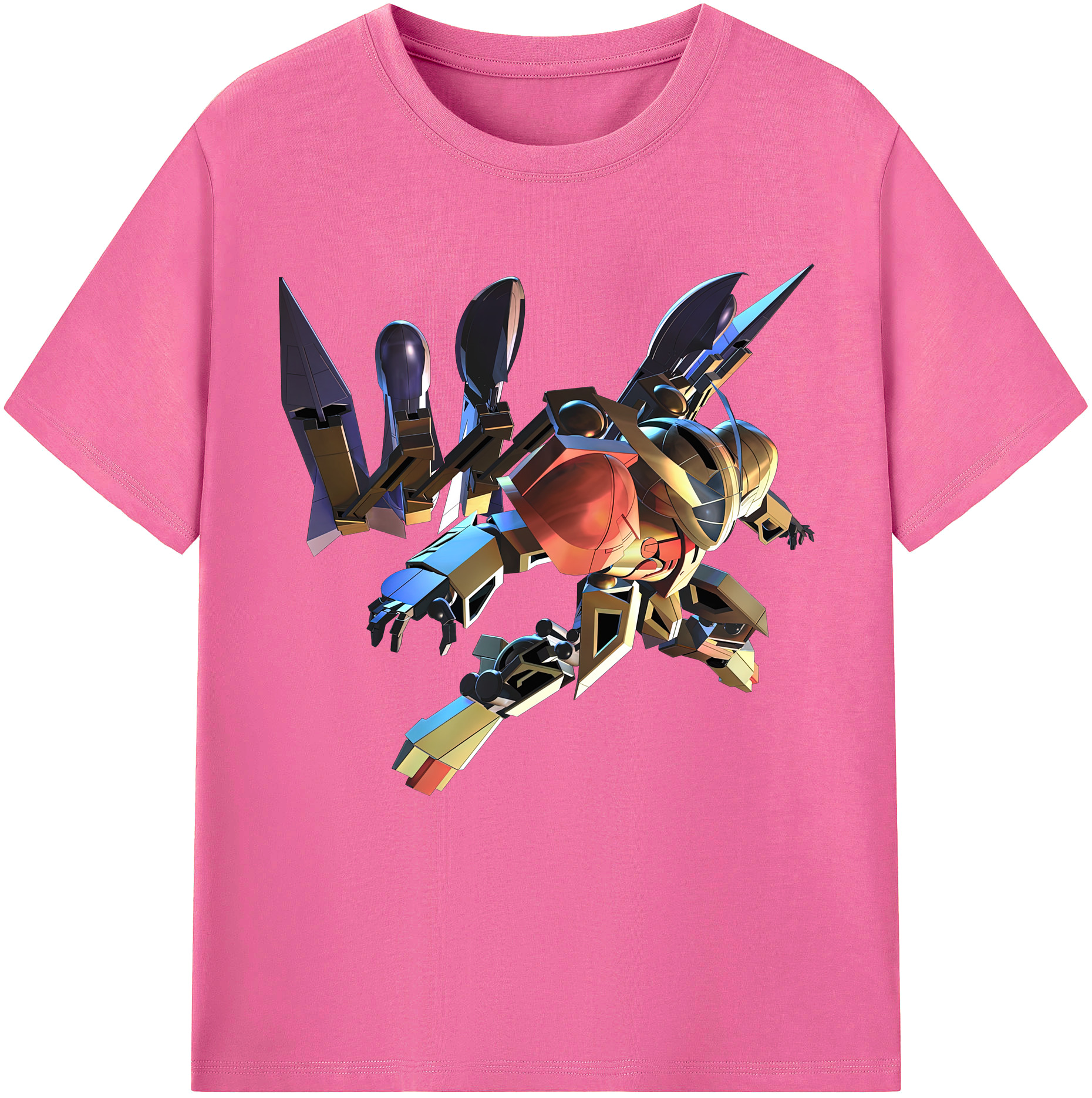 （画像用） 機動戦士ガンダム Mobile Suit Gundam レディースカジュアルプリントTシャツ（綿100％）